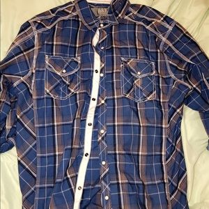 Men BKE Button Up Shirt